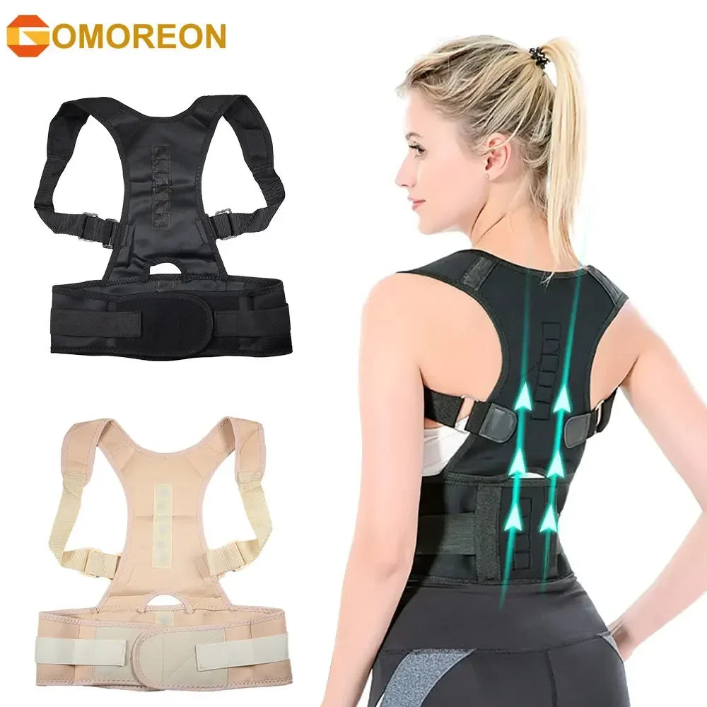 Magnetic Therapy Posture Corrector Posture Corset Shoulder Support Belt Men Women Braces and Support Belt Shoulder Posture