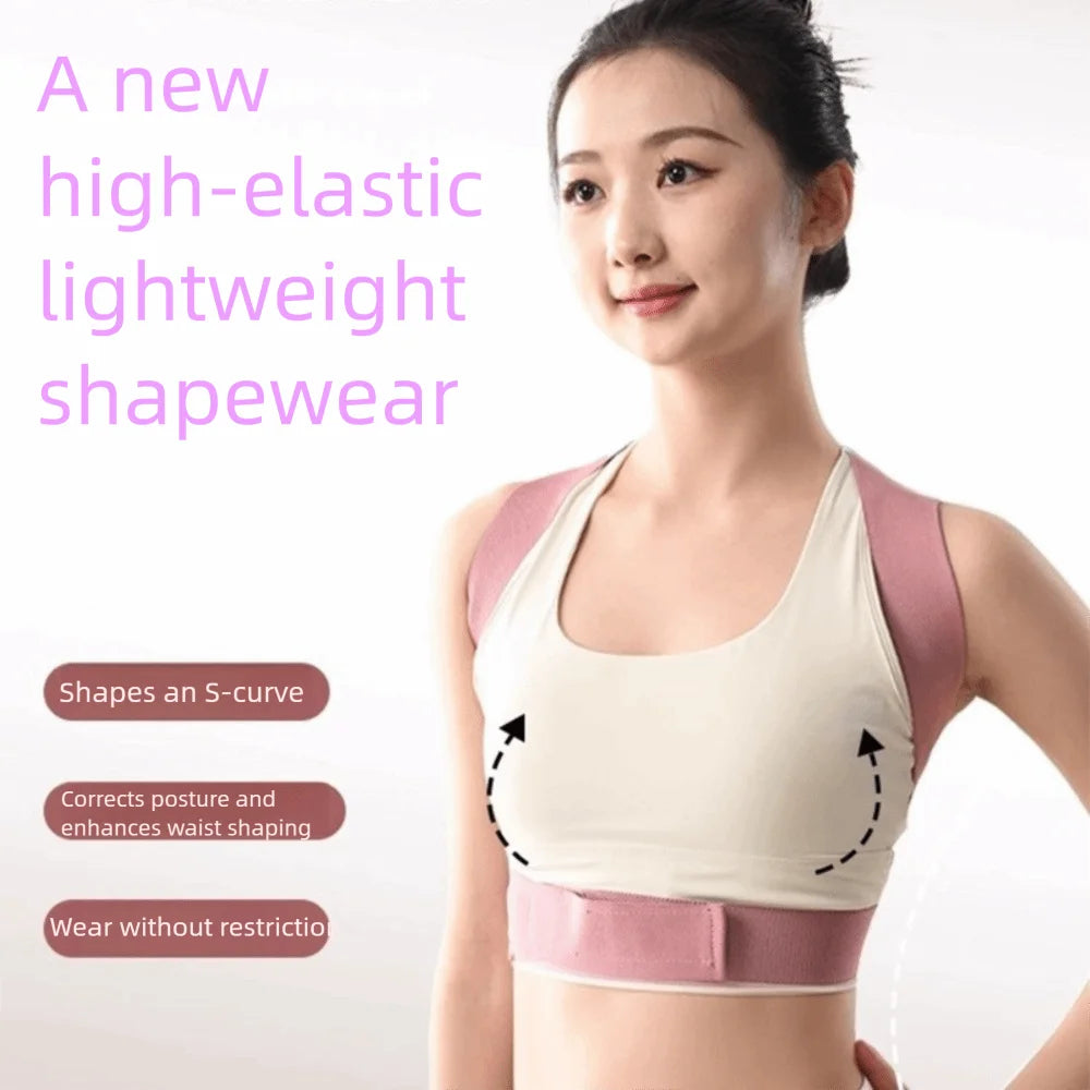 Invisibility Breathable Posture Corrector Belt Adjustable Rectify Posture Back Support Belt Back Neck Brace Posture Training