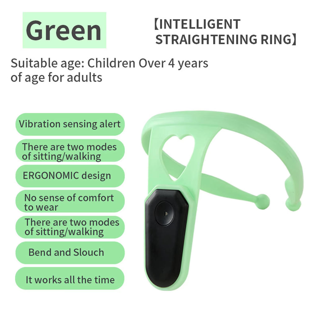 Straight Posture Reminder Intelligent Rechargeable Electronic Back Posture Vibration Reminder 200Mah Monitoring Posture Reminder