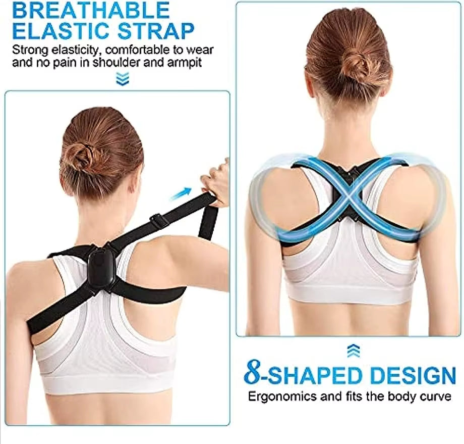 Intelligent Posture Belt Smart Upright Aid Reminder Correct Posture Wear Breathable Smart Posture Belt