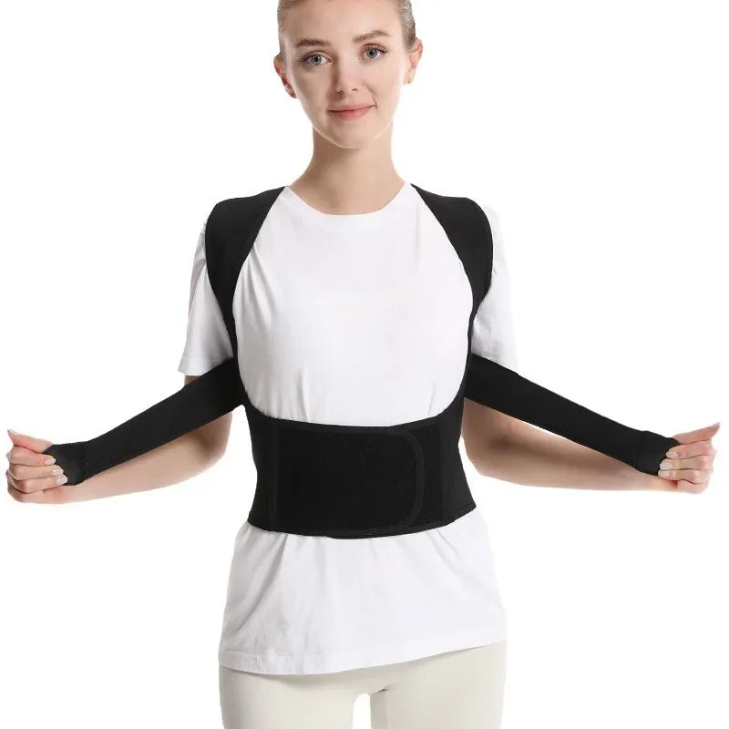 Posture Corrector for Women and Men, Adjustable Shoulder Posture Brace, Back Straightener Posture, Used for Middle Upper Spine