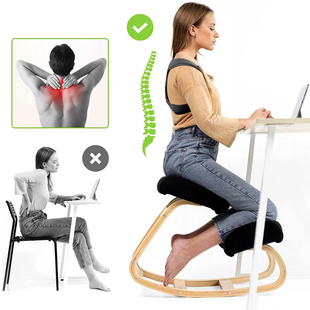 Adjustable Posture Corrector Back Brace Comfortable Posture Trainer for Spinal Alignment & Posture Support Humpback Straightener