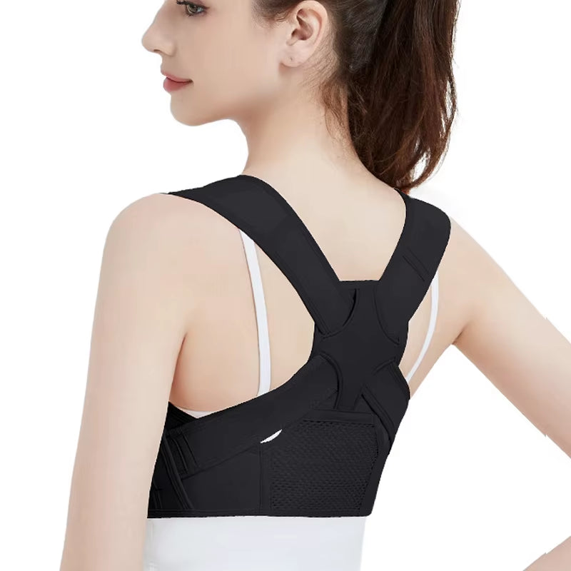 Posture Corrector for Back Support Adjustable Shoulder Posture Brace for Men and Women