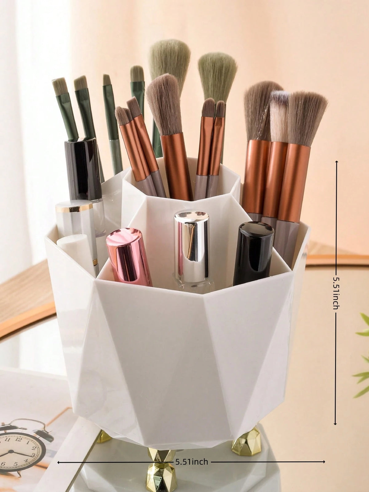 1Pc Rotatable Makeup Brush Storage Rack,Gifts for Women,Christmas Gifts,Gift Ideas for Women
