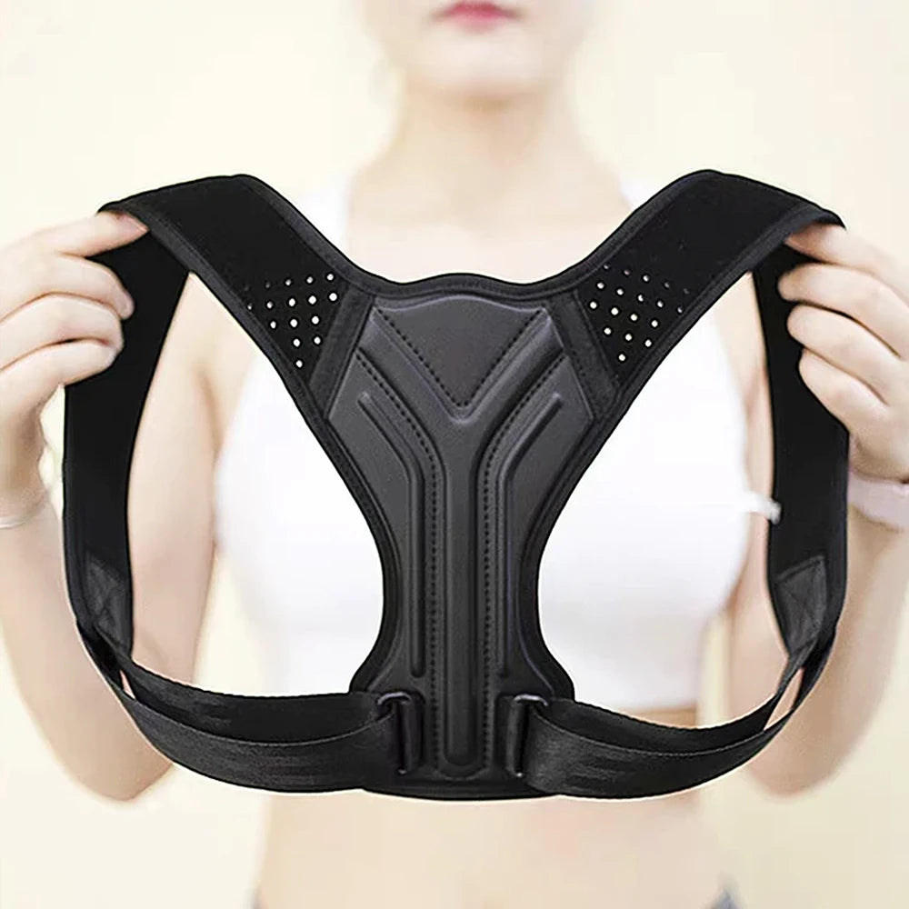 Adult Back Posture Corrector Corset Clavicle Spine Posture Correction Neck Support Belt Pain Relief Traine Spine Posture Support
