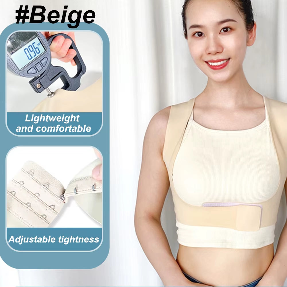 Posture Corrector for Women,Back Posture Corrector Women, Back Brace & Adjustable Upper, Back Straightener Posture Corrector