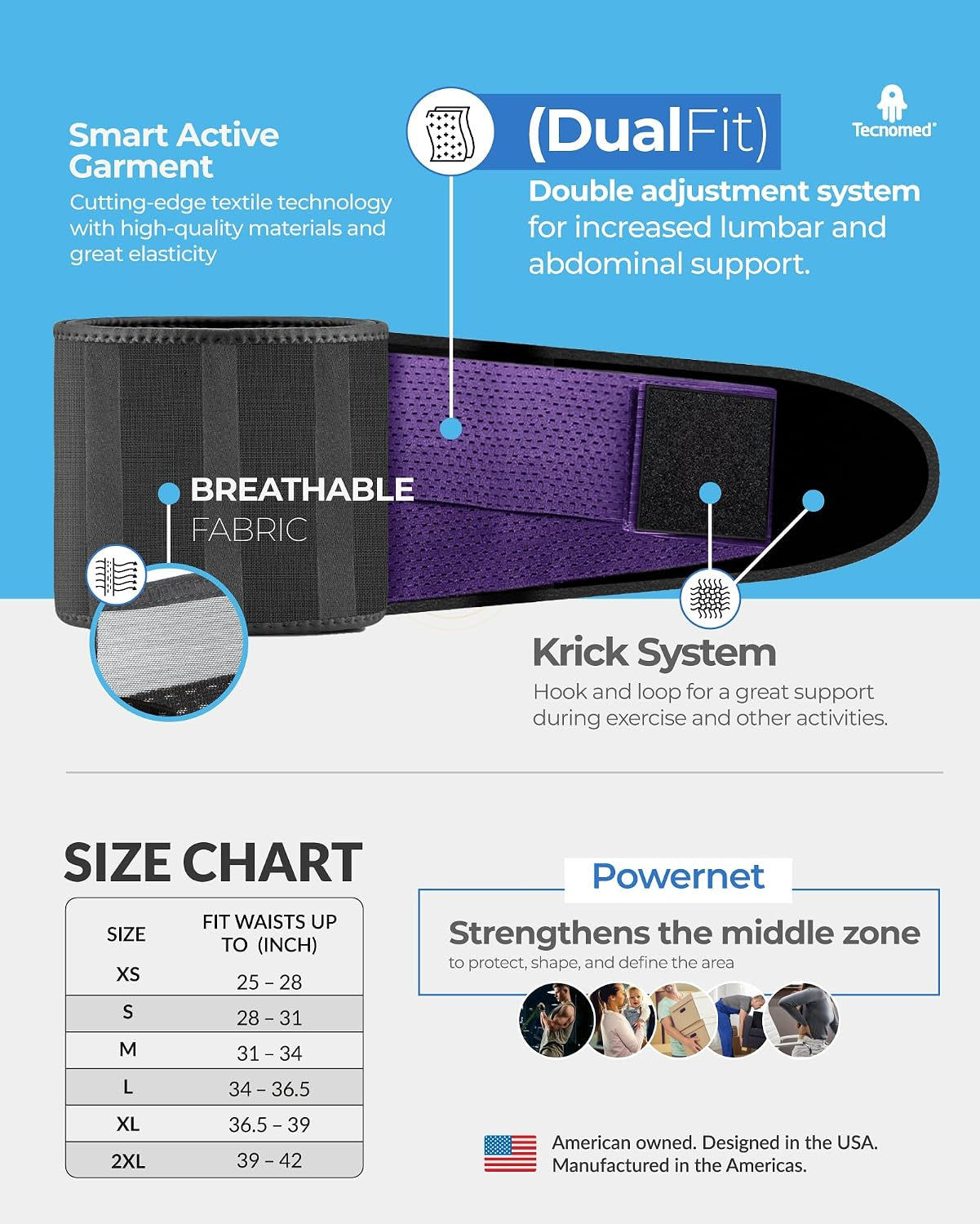 Back Brace for Men & Women - Immediate Relief from Back Pain, Herniated Disc, Sciatica, Scoliosis – Breathable Lower Back Belt for Weight Lifting - Workout - Posture Corrector