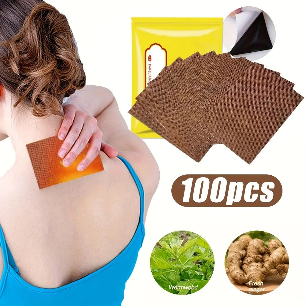 100/200Pcs Heating Patch, Suitable for Neck, Shoulders, Back, Knees, Abdomen Warm Heating, Portable