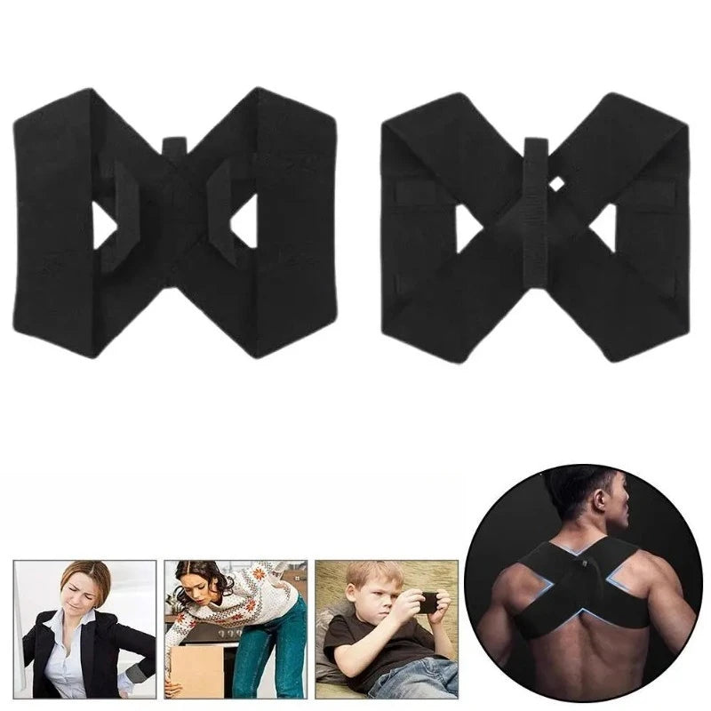 1Pcback Posture Corrector Brace Support Belt Clavicle Spine Back Shoulder Lumbar Posture Correction Traine Spine Posture Support