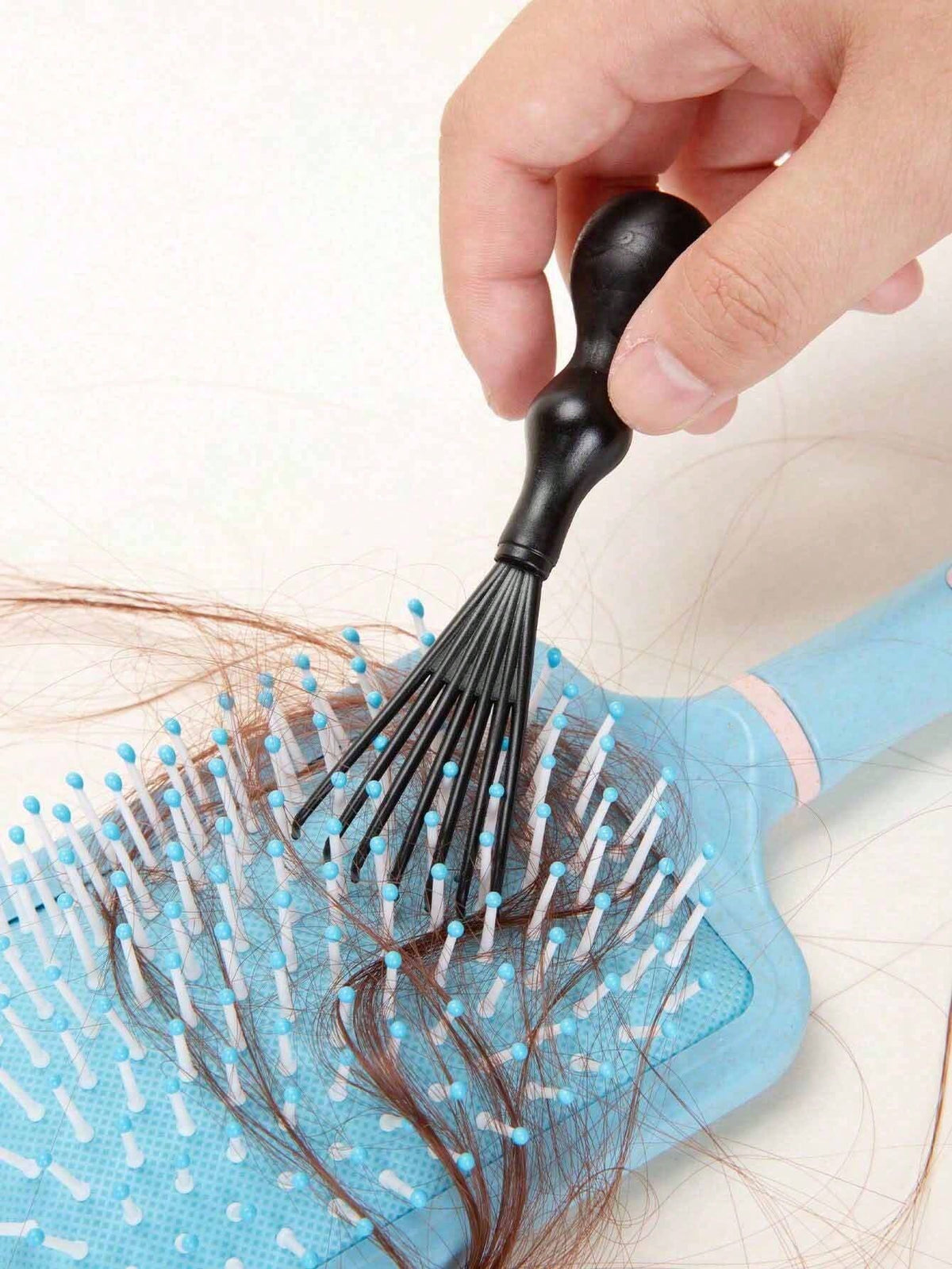 Comb Cleaner Air Bag Massage Comb Cleaning Brush Home Air Cushion Massage Comb Cleaning Claw Cleaning Tool Comb Brush Untangle Hair Brush Cleaning Tool Hair Brush Cleaner Rake Comb Cleaning Brushes Mini Hair Brush Cleaner Tool for Removing Hair Dust Home and Salon Use, Back to School Supplies Back to School