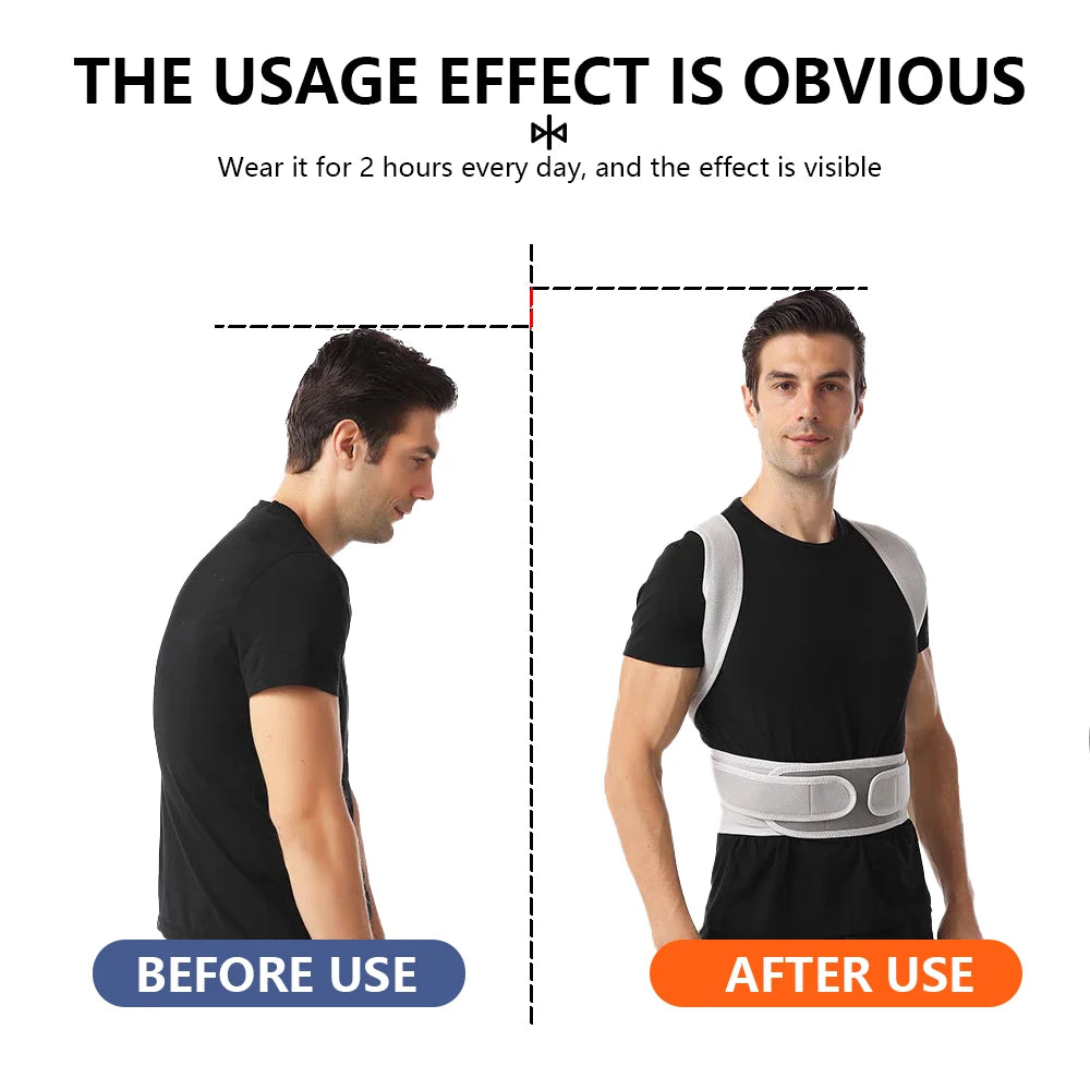 Adjustable Scoliosis Posture Corrector Corset Back Brace Lumbar Support Straight Corrector De Espalda Belt Corrector De Postura