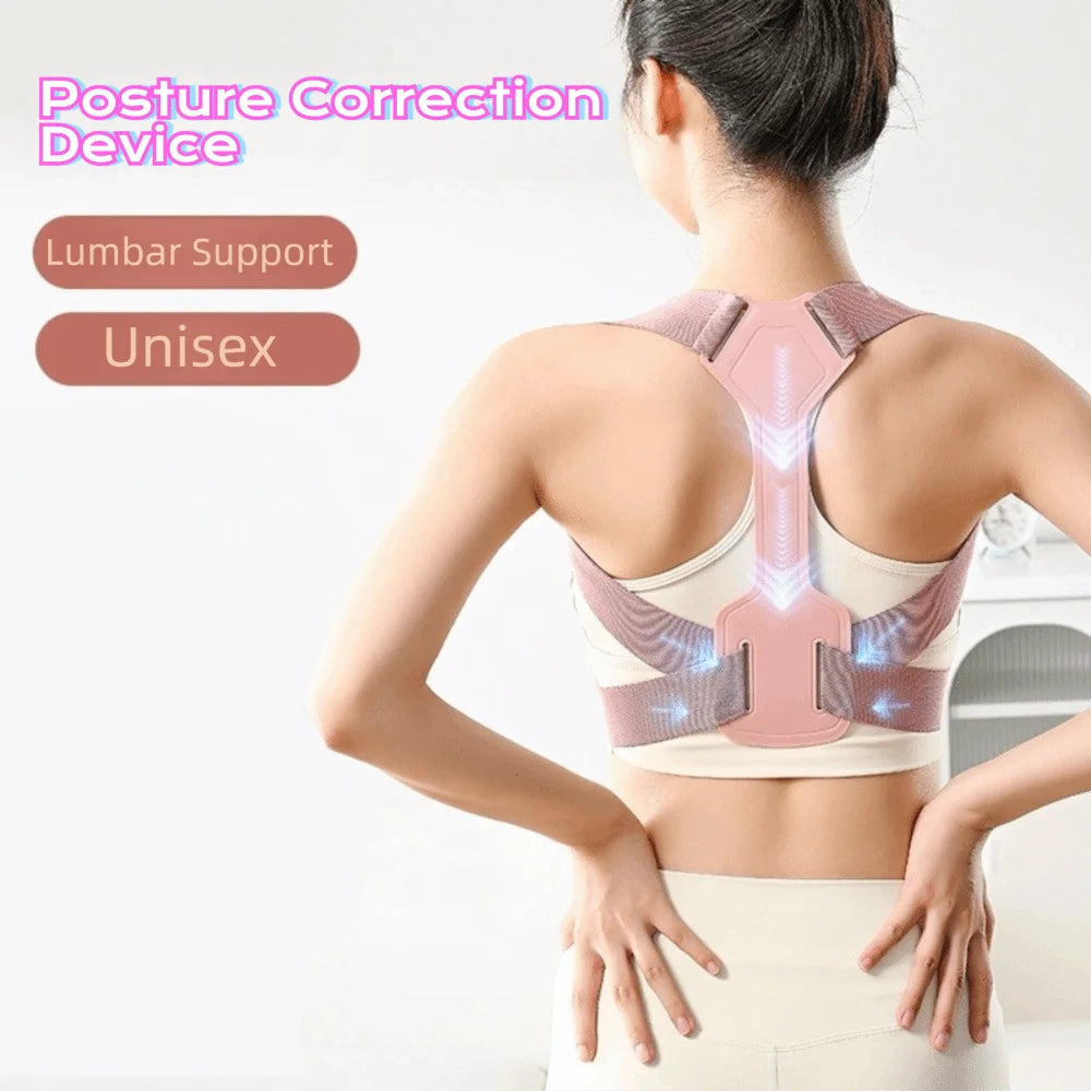 Invisibility Breathable Posture Corrector Belt Adjustable Rectify Posture Back Support Belt Back Neck Brace Posture Training