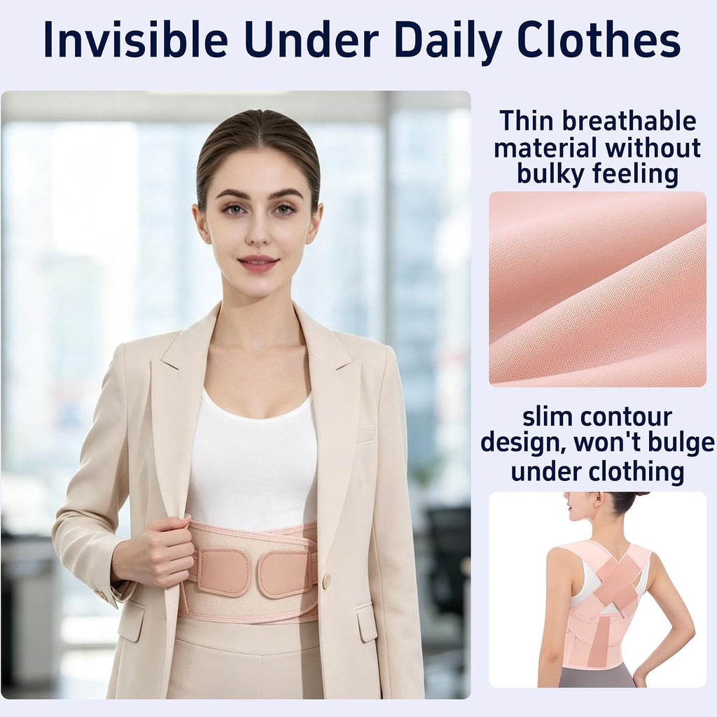 Posture Corrector for Women Men Back Shoulder Support Back Brace
