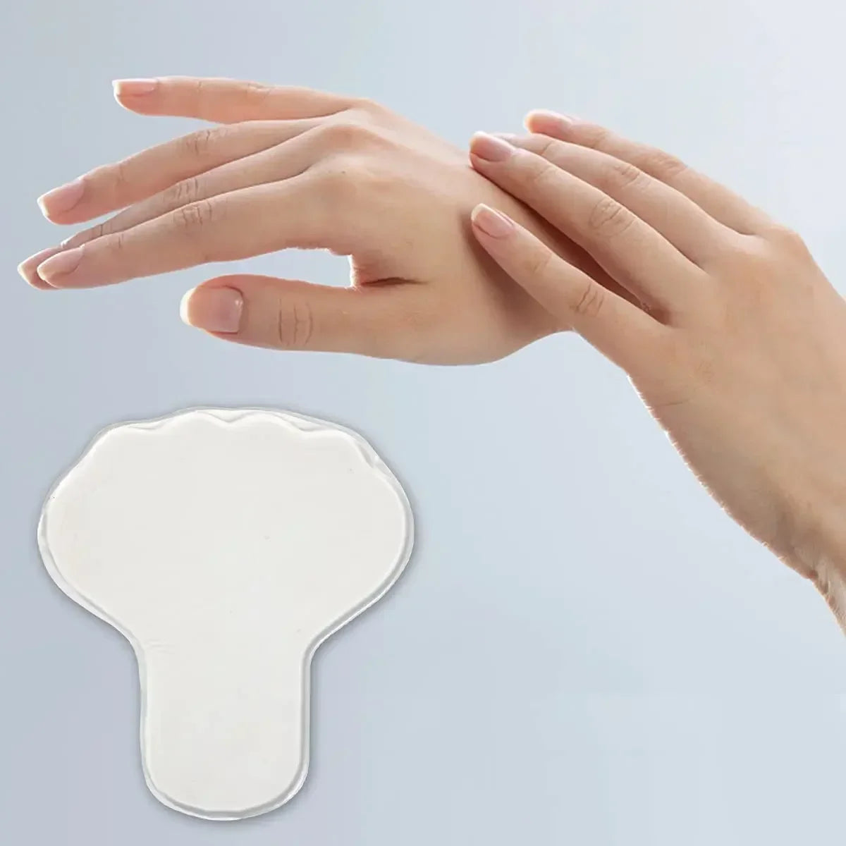 Hand Wrinkle Patches Silicone Gel Anti-Wrinkle Hand Patch Wrinkle Remover Strips Anti-Aging Reusable anti Wrinkle Silicone Pads