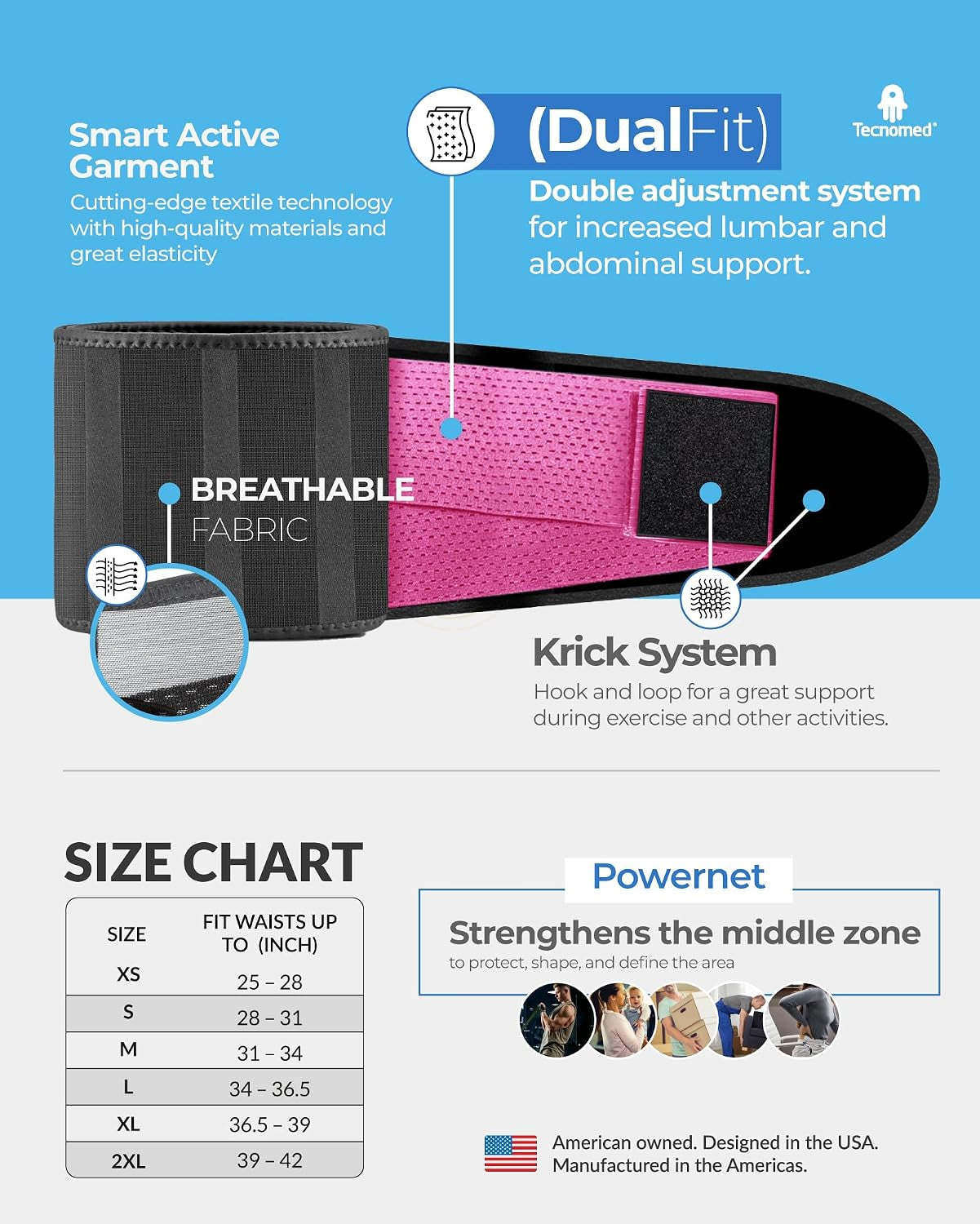 Back Brace for Men & Women - Immediate Relief from Back Pain, Herniated Disc, Sciatica, Scoliosis – Breathable Lower Back Belt for Weight Lifting - Workout - Posture Corrector