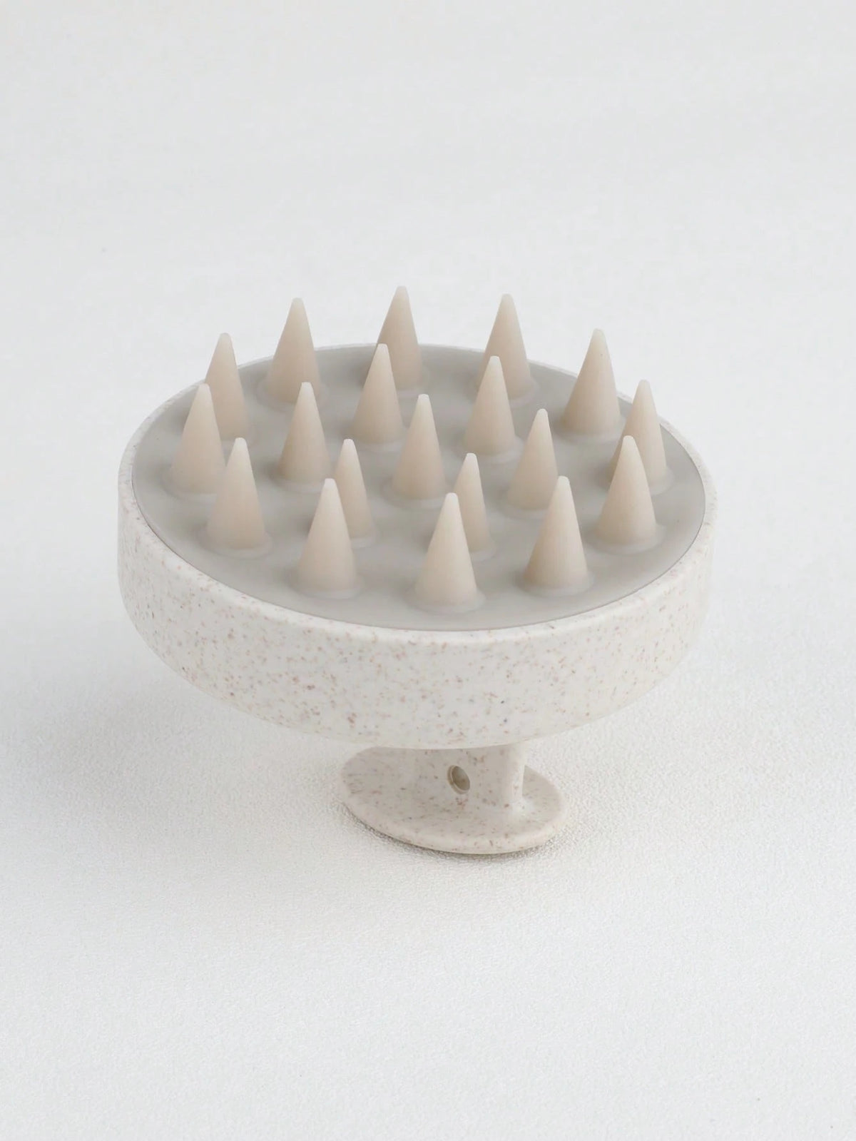 1 19-Tooth Shampoo Brush Head Brush Comb Silicone Shampoo Brush, Bath Comb Hairdressing Tools