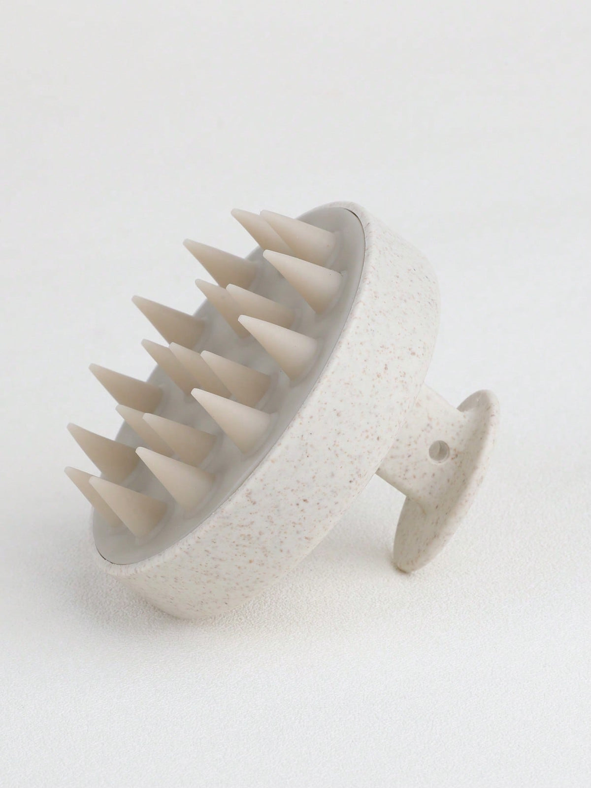 1 19-Tooth Shampoo Brush Head Brush Comb Silicone Shampoo Brush, Bath Comb Hairdressing Tools