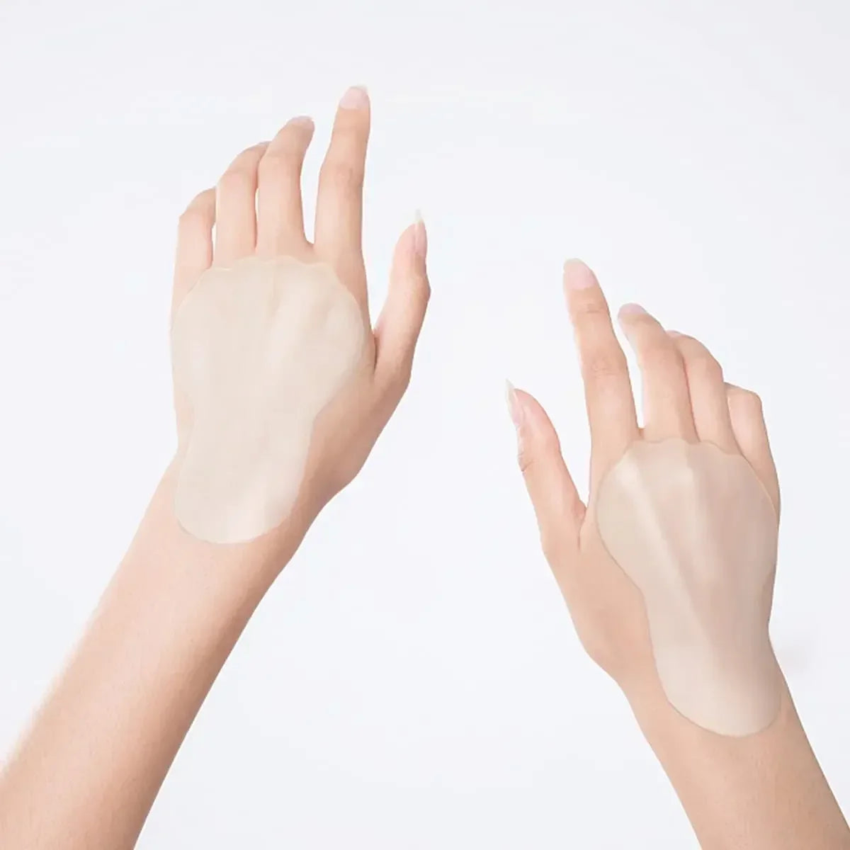 Hand Wrinkle Patches Silicone Gel Anti-Wrinkle Hand Patch Wrinkle Remover Strips Anti-Aging Reusable anti Wrinkle Silicone Pads
