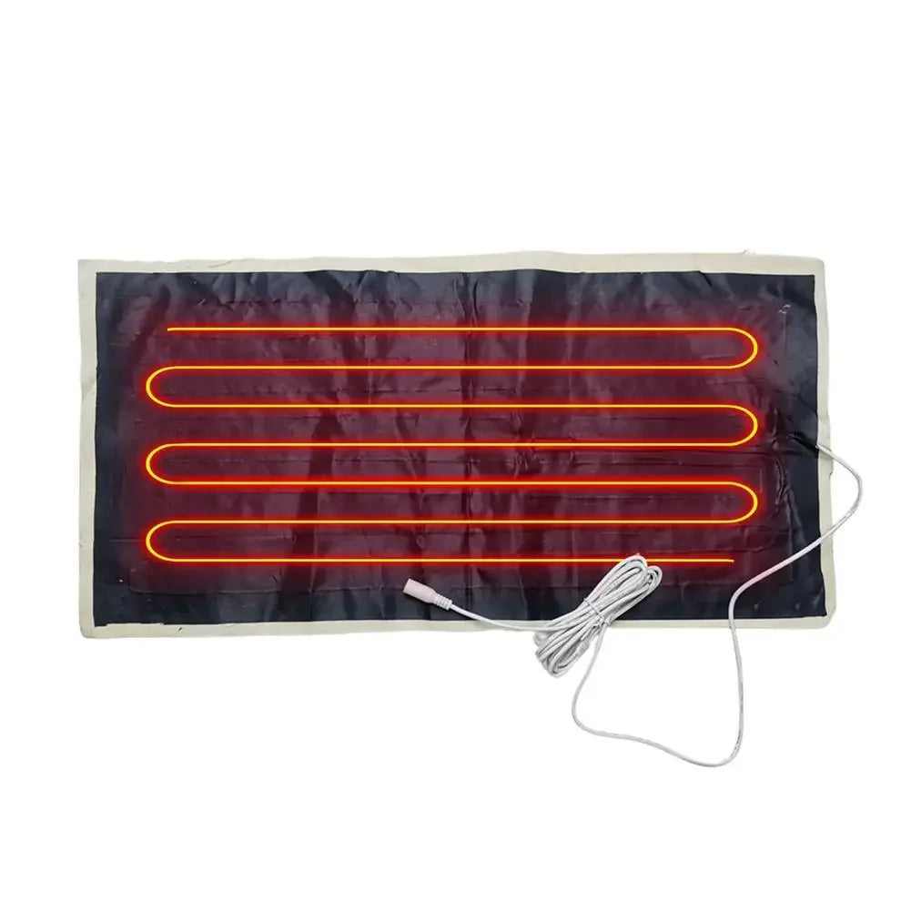 12V Folding Heating Film Warm Heated Sheet for Seat Pad Cushion Pet Warm Bed Mat Electric Heating Pad Seat Cushion Heater
