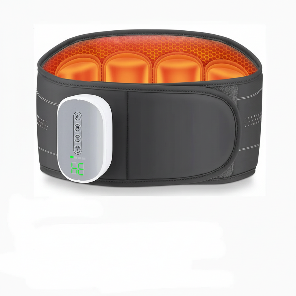 Heated & Massaging Airbag Lumbar Belt – Intelligent Back Compression