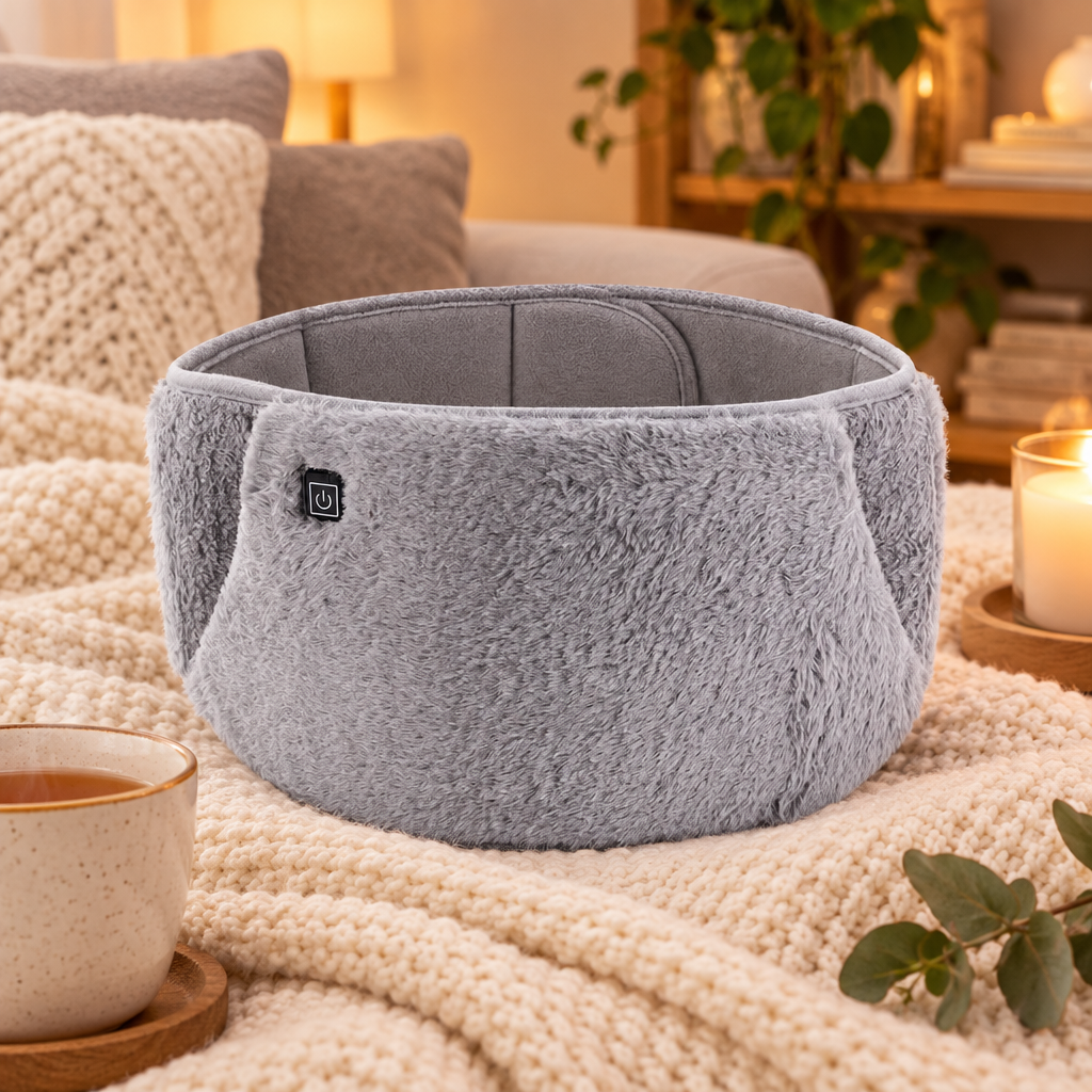 USB Heated Belt for Belly and Lower Back — 3 Heat Levels