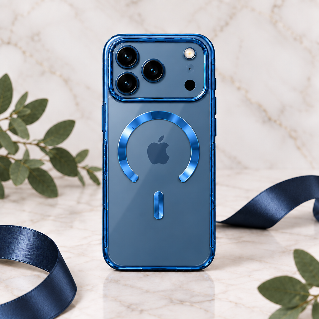 Coque iPhone mate translucide compatible MagSafe