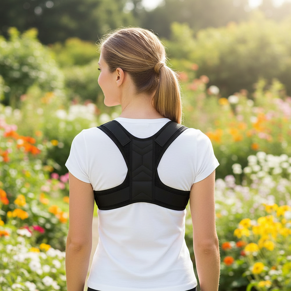 Posture Corrector & Cervical Support | Shoulder & Back Correction Belt for Men & Women