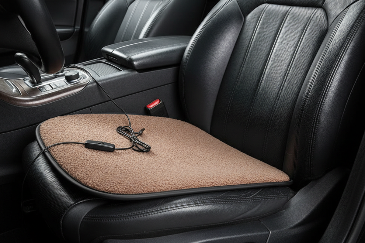 5V USB heating pad for car, office, and home