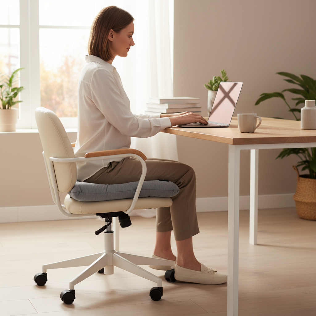 5V USB heated seat cushion, 3 levels, 45 × 45 cm