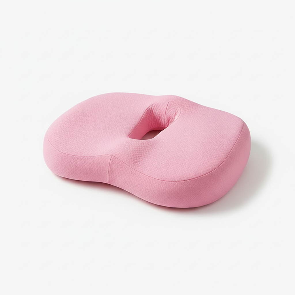 Pink memory foam seat cushion – Office and car