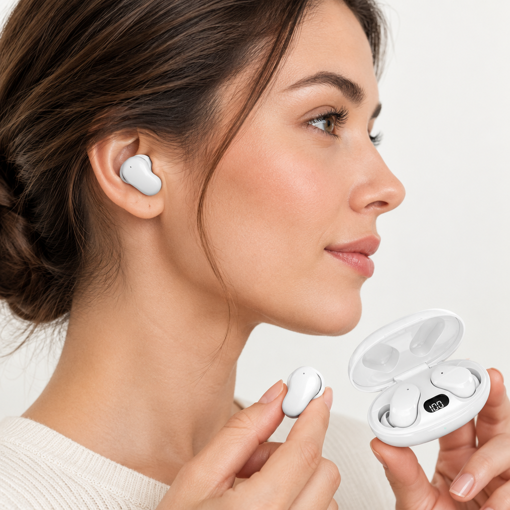 T12 Bluetooth 5.0 Wireless Earbuds with 300 mAh Charging Case