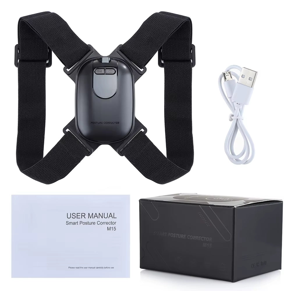 Intelligent Posture Belt Smart Upright Aid Reminder Correct Posture Wear Breathable Smart Posture Belt