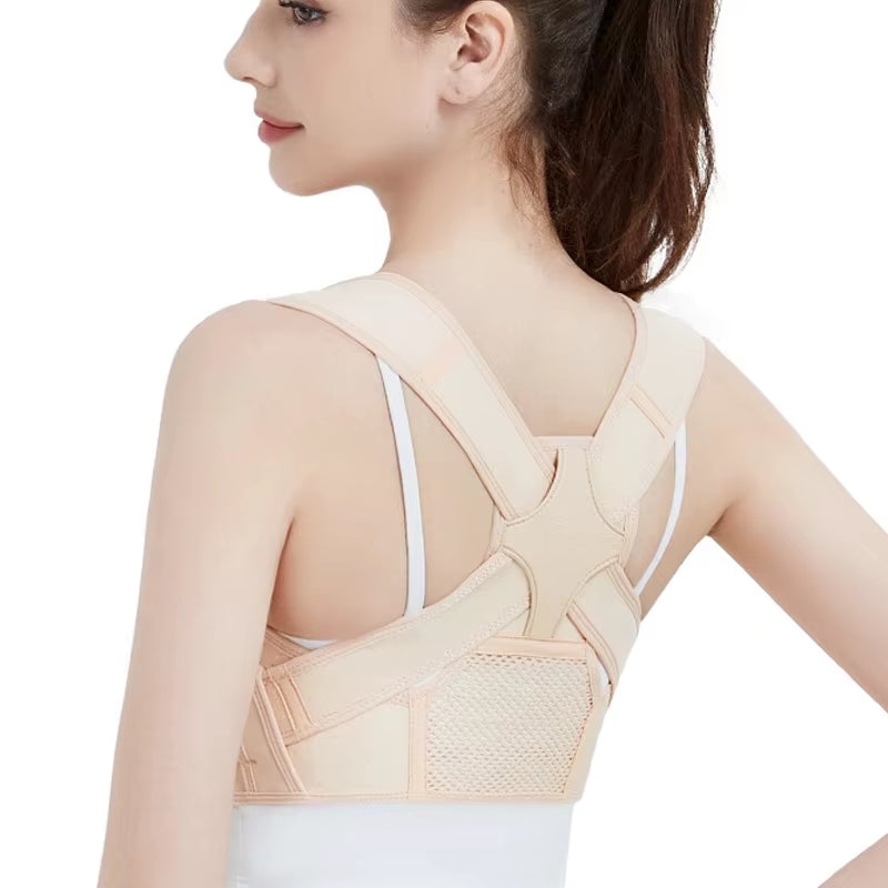 Posture Corrector for Back Support Adjustable Shoulder Posture Brace for Men and Women