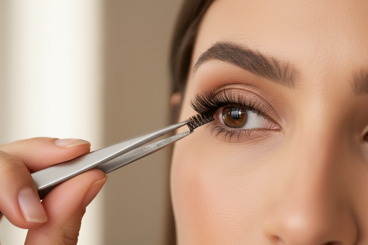 80D Cluster Eyelash Kit, D Curl, 200 pieces