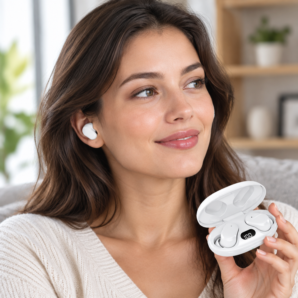 T12 Bluetooth 5.0 Wireless Earbuds with 300 mAh Charging Case