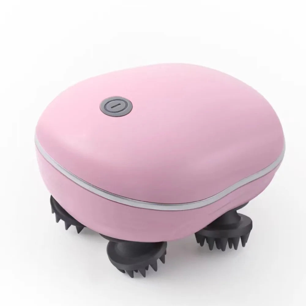 Portable Electric Head Massager Scalp Relax Kneading Scalp Massager Vibration Rechargeable Head Massage Machine Bathroom