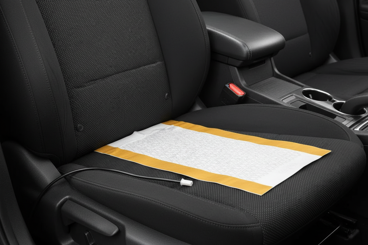 12V heated car seat cushion, 3 levels