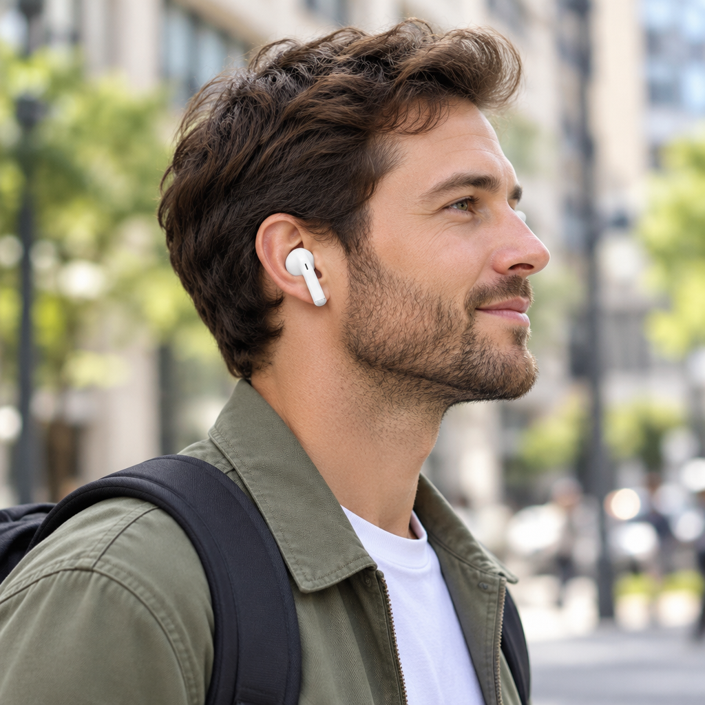 Vention Elf E07 Bluetooth 5.3 Wireless Earbuds with ENC Noise Reduction