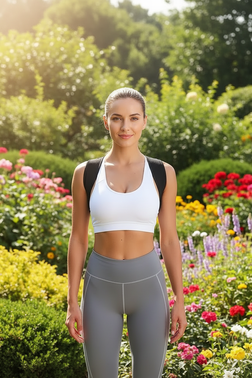 Sturdy postural support belt – Standing and sitting position