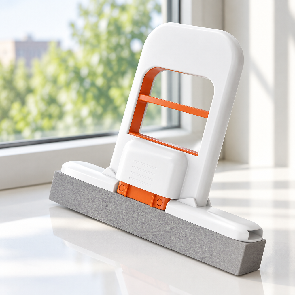 Mini Foldable Sponge Mop with Manual Wringing