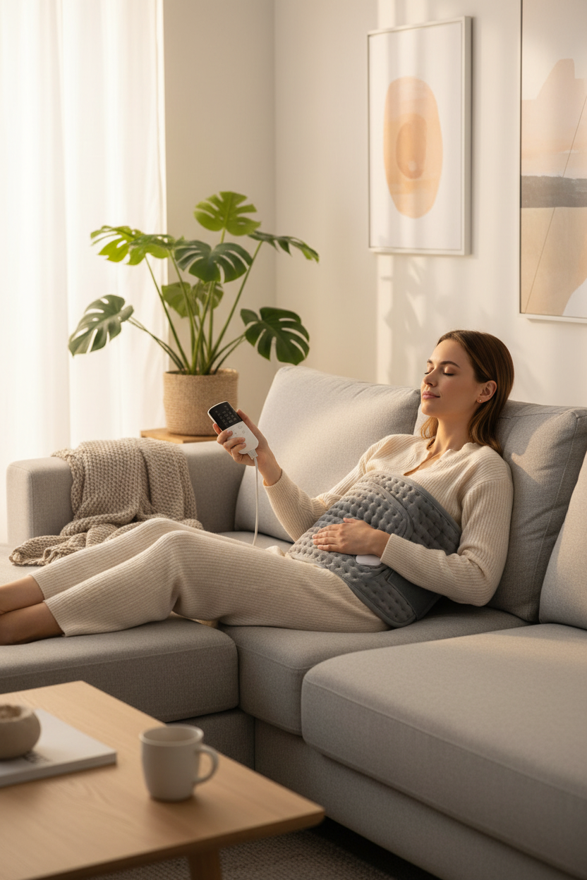 Multifunction Electric Heating Pad – 10 Levels, Timer, Back & Body