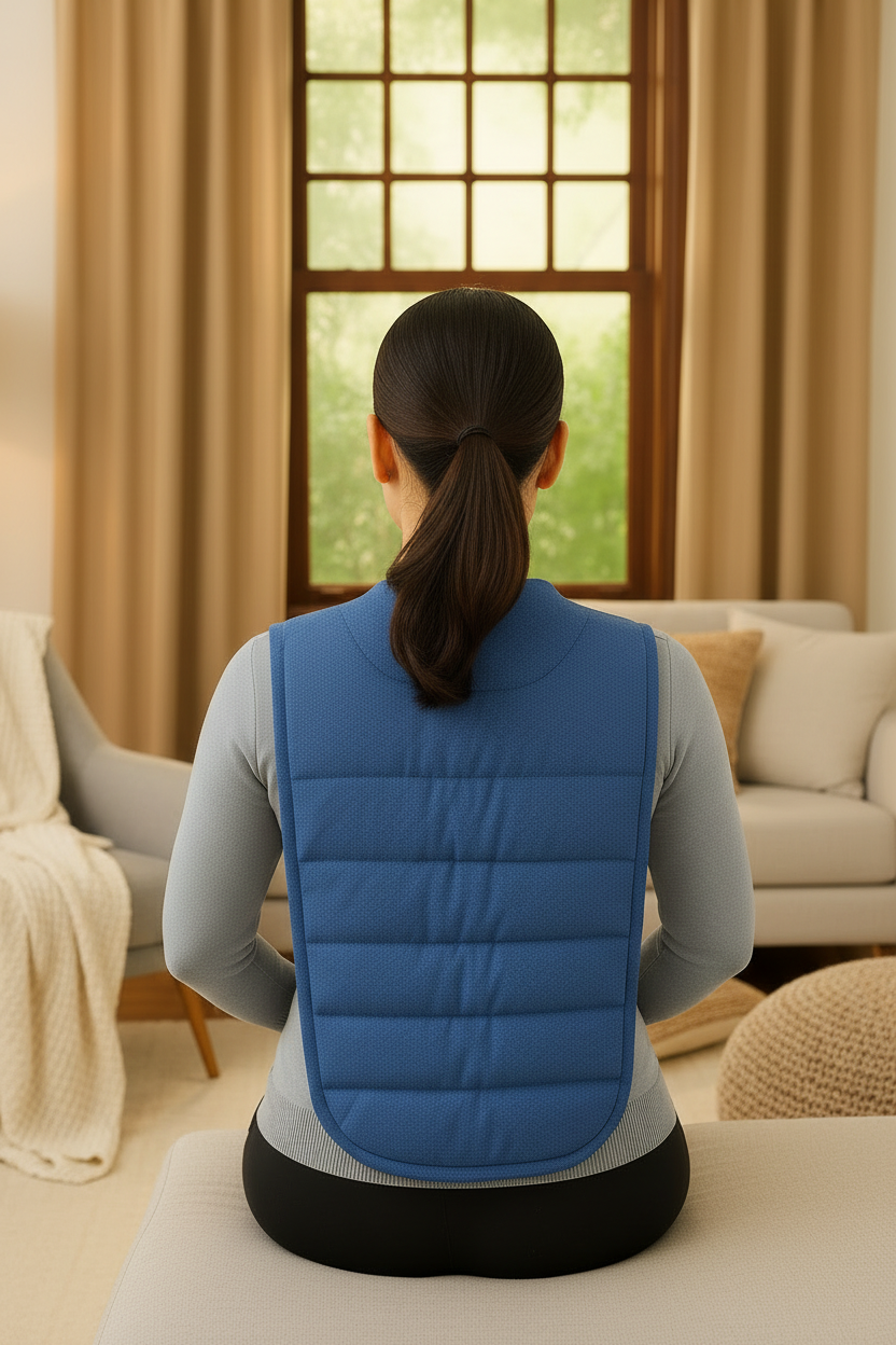 Microwavable Back Heating Wrap – Back, Shoulder & Lumbar Relief