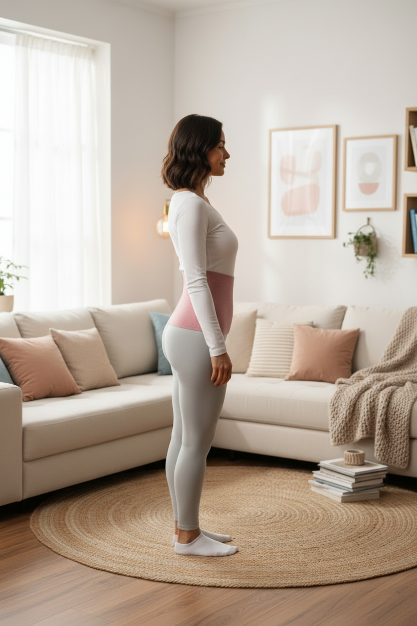 Self-Heating Lumbar Belt – Natural Heat & Back Support