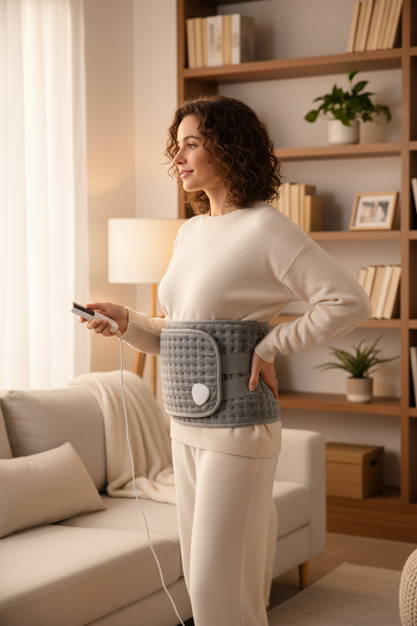 Multifunction Electric Heating Pad – 10 Levels, Timer, Back & Body