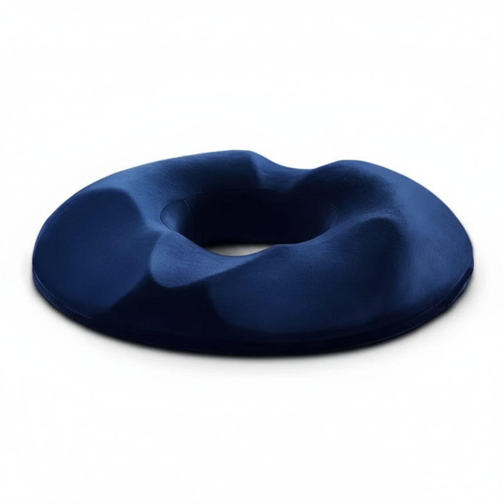 Ergonomic Donut Cushion for Men – Memory Foam – Coccyx, Prostate & Hemorrhoids
