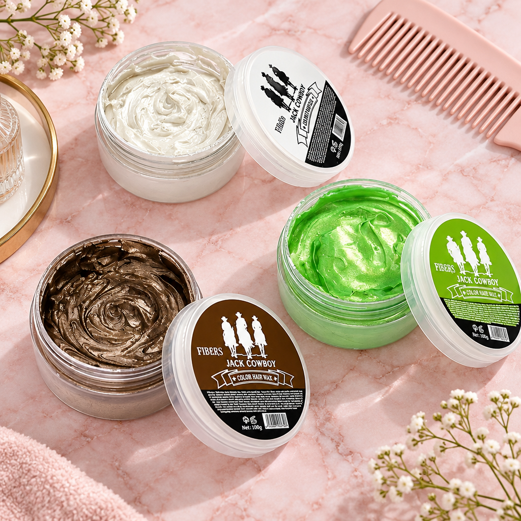 Temporary Hair Color Wax – 9 Colors