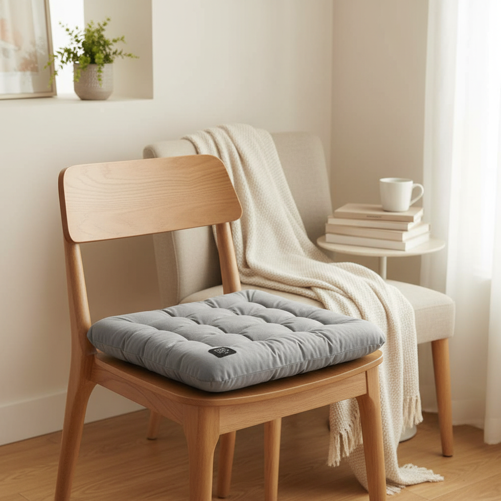 5V USB heated seat cushion, 3 levels, 45 × 45 cm