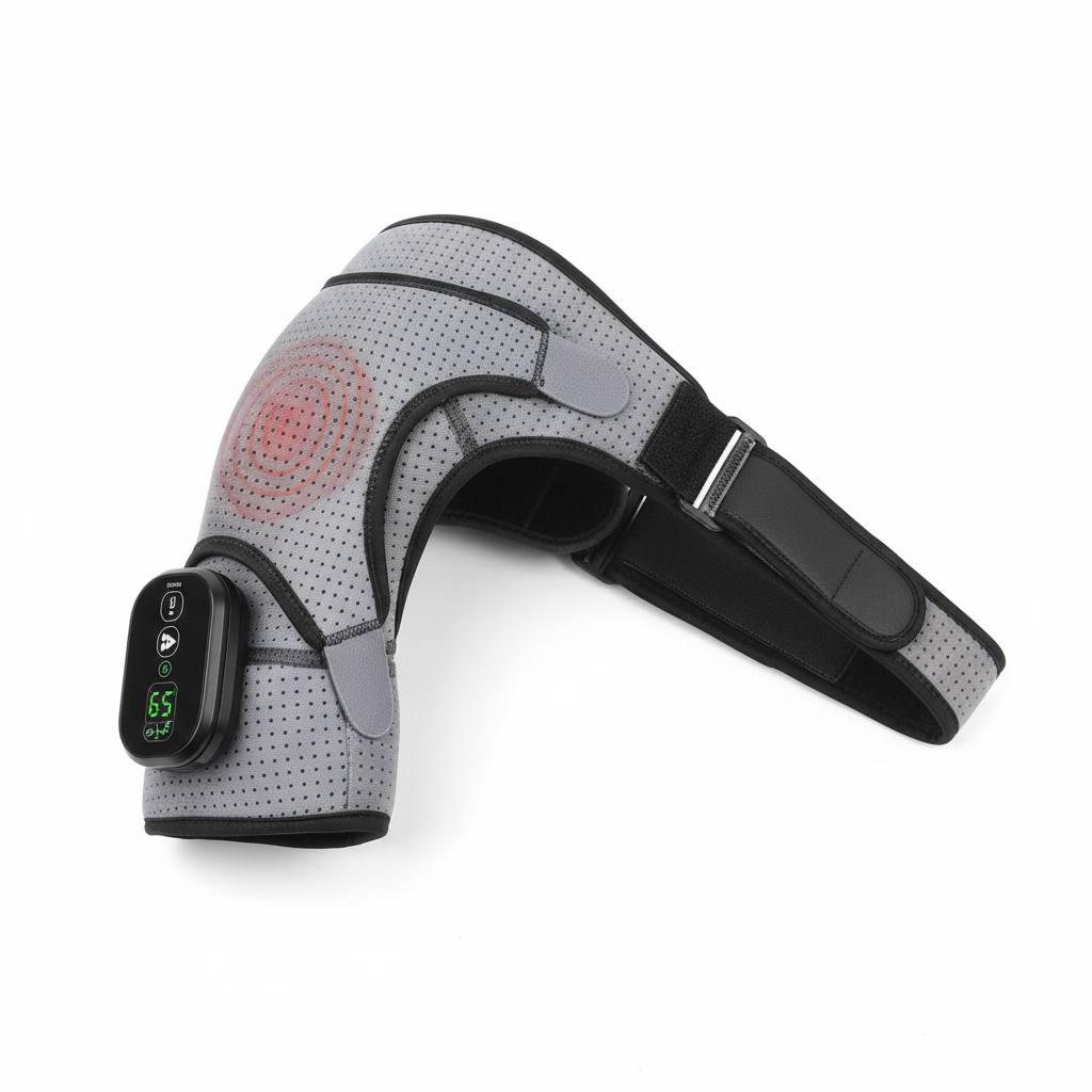 Heated Shoulder Wrap – Thermal Massage & Pain Relief