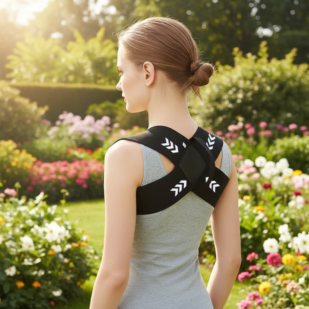 Rougeresse-dos posture corrector – Shoulder, lumbar and silhouette support