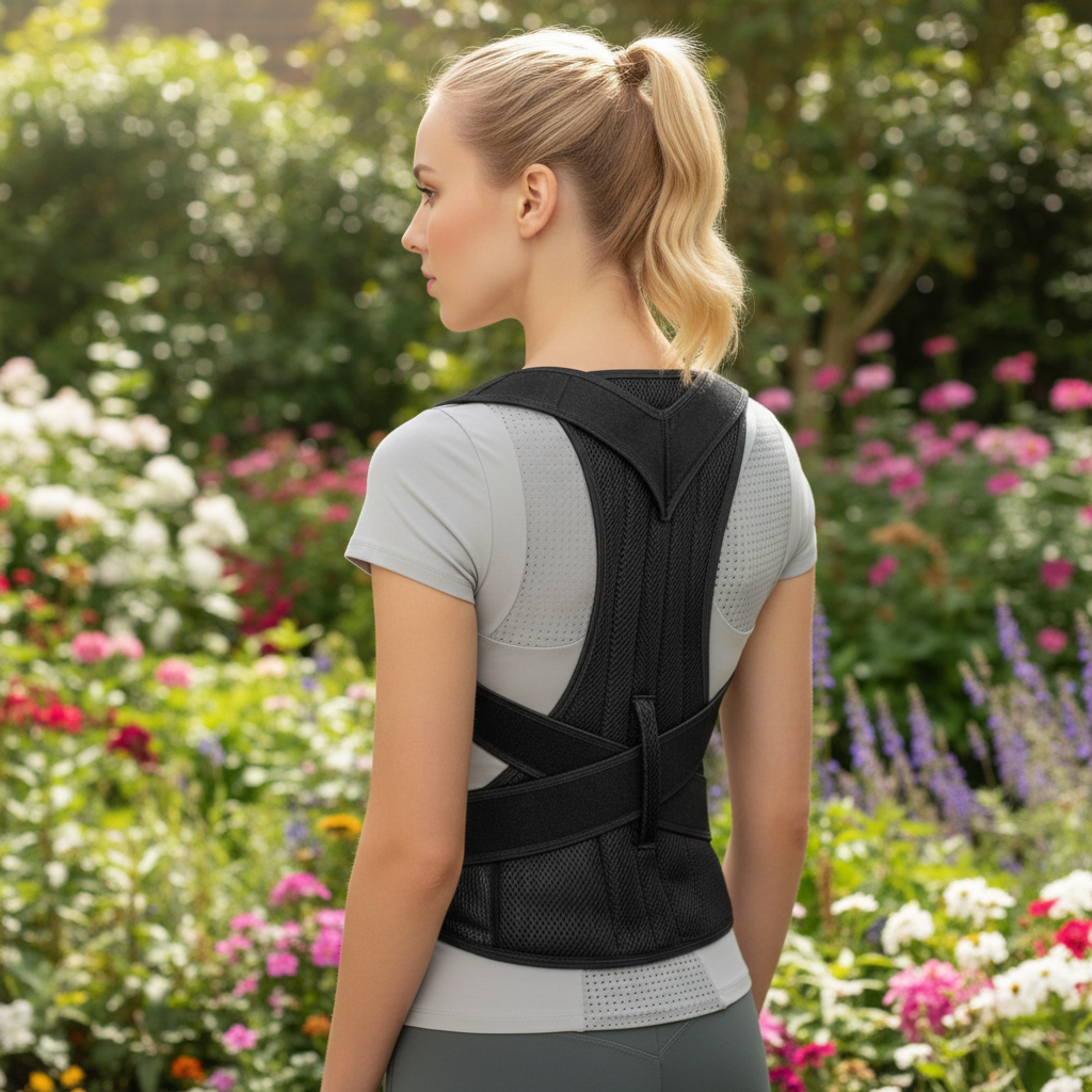 Posture corrector for hunched back and scoliosis – Unisex student postural training